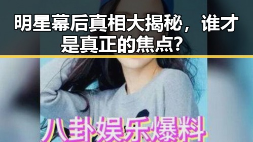 明星幕后真相大揭秘，谁才是真正的焦点？